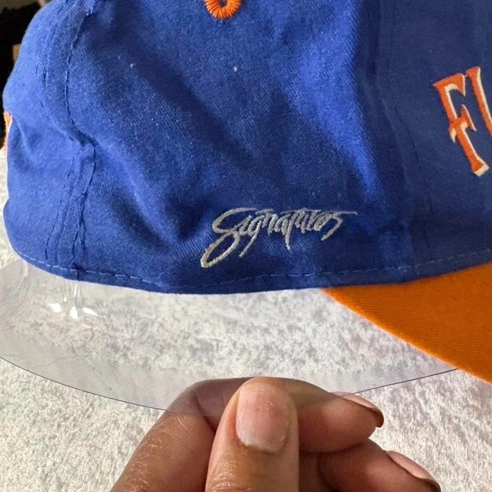 Blue‎ and orange vintage Florida Gators snapback hat